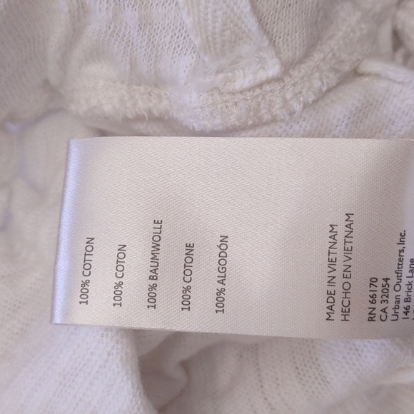 New FREE PEOPLE 100% Cotton Off Shoulder Top Size S - Picture 11 of 11